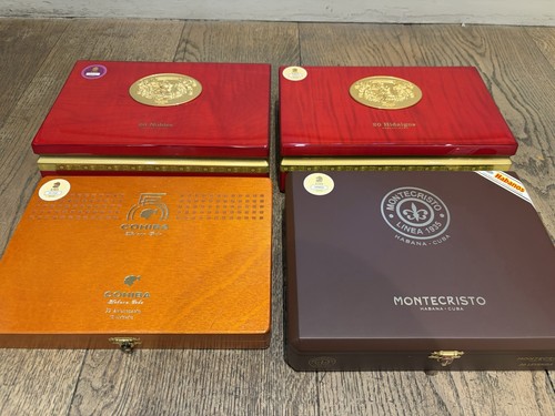 Empty cigar boxes - 4, for