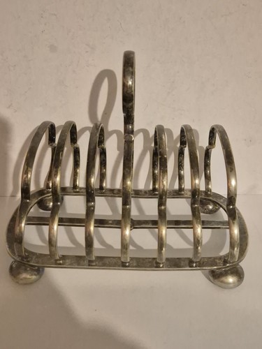 Antique silver plated walker - antique,