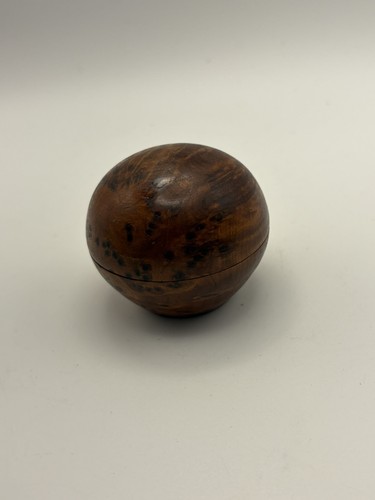 Vintage thuya sphere - ball, burl