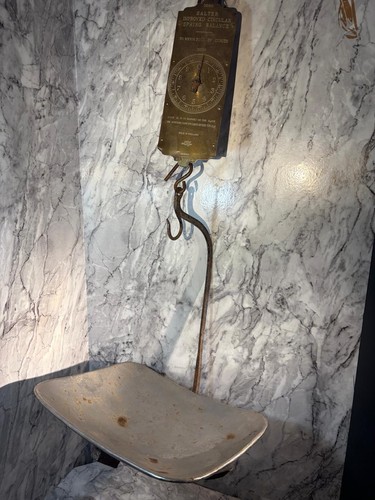 Antique salter butcher - salter, butcher's