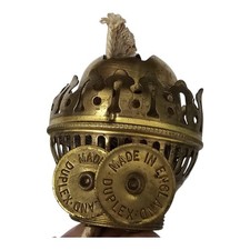 DUPLEX MADE IN ENGLAND BRASS OIL LAMP BURNER