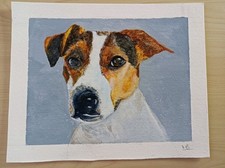 Original signed acrylic - original,
