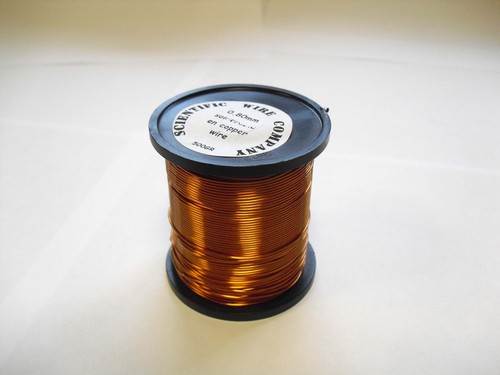 Enamelled copper wire coil - -,