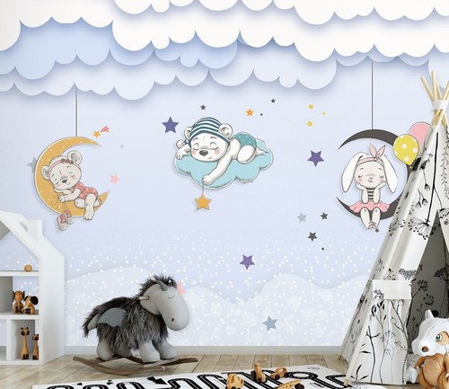 Night sky animal r1453 - 3d,