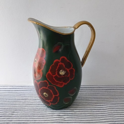 Hand painted enamel - hand,