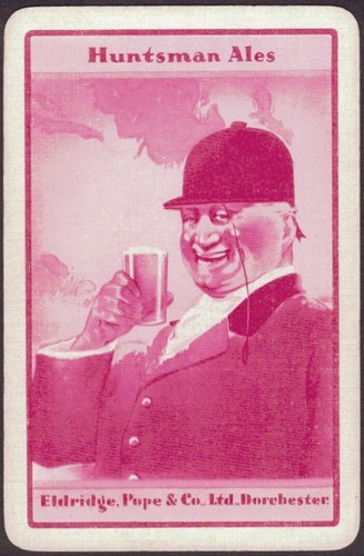 Playing cards single card - single, old