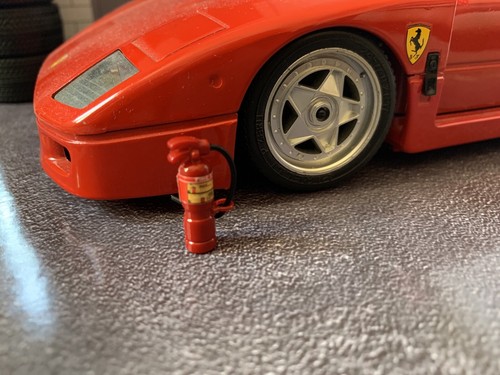 Diorama garage mini car - garage,