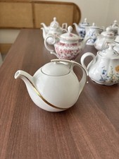 Seltmann Weiden Half Pint Teapot White and Gold
