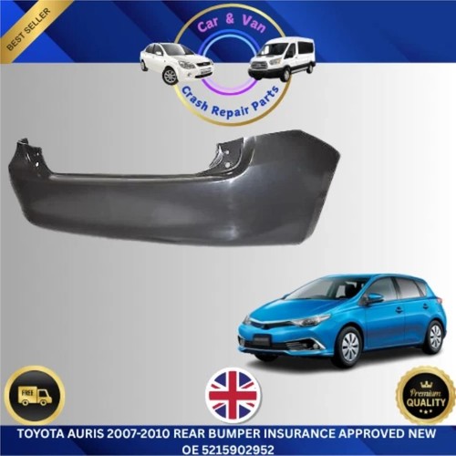 Rear bumper for toyota auris - rear,