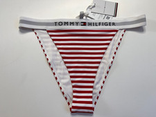 Tommy Hilfiger Cheeky Bikini Briefs Thong Size S NEW Women Swimwear Original