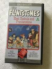 The Flintstones Meet Rockula and Frankenstone VHS - Retro Animation -Tested VGC