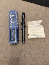 Webley & Scott 4x20 scope
