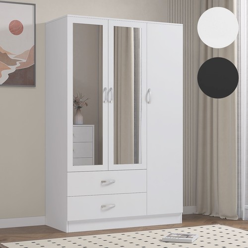 Wooden door wardrobe - wooden, with