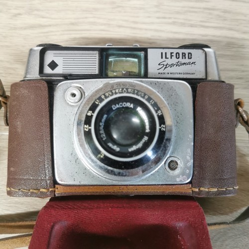 Ilford sportsman camera - sportsman, spares