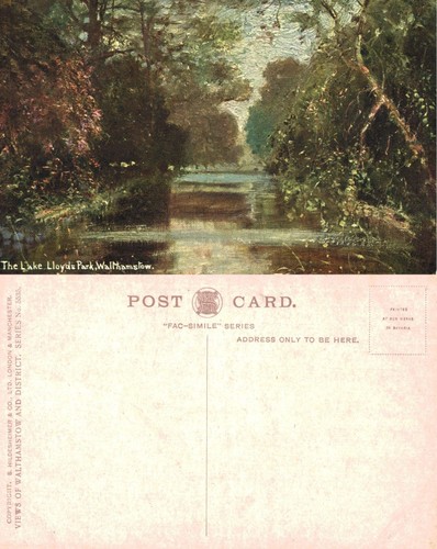 Vintage postcard the - -, lake