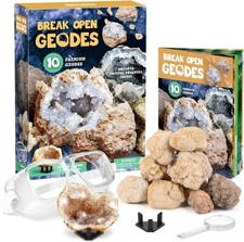 Geode crystal rock - geode, kit