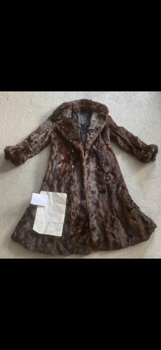 Mink long coat - mink,