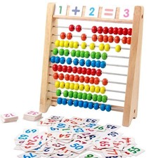 Wooden Abacus Kids 10-Row