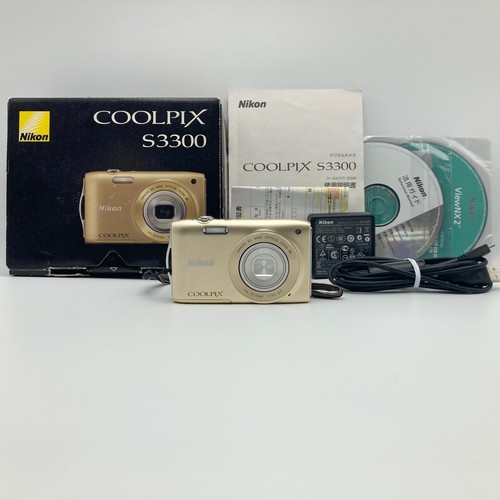 Nikon coolpix s3300 gold - coolpix,