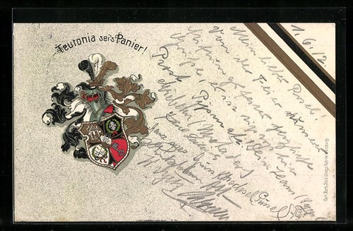 Mint postcard teutonia sei - postcard,