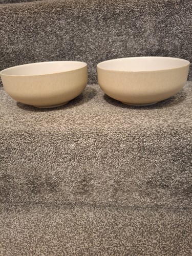 Denby caramel stripes - caramel, plain