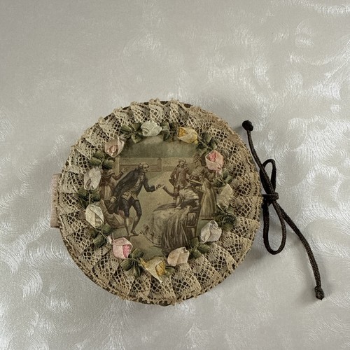 Antique fabric lace and - antique,