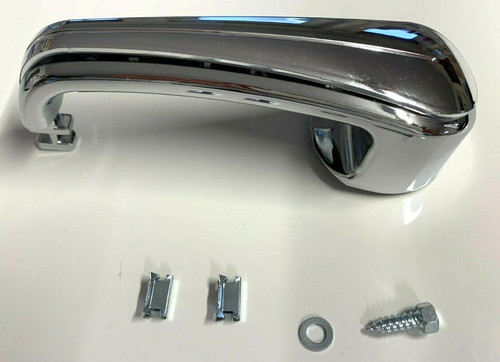 Dometic door handle chrome - door,