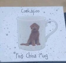 Printed Dog Breed Mugs Canine Pet Lovers Fine China Tea Coffee Cup Boxed Gift UK
