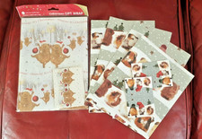OTTERHOUSE GUINEA PIG - GIFT WRAP - DANCING PIGS AND FESTIVE PIGS!