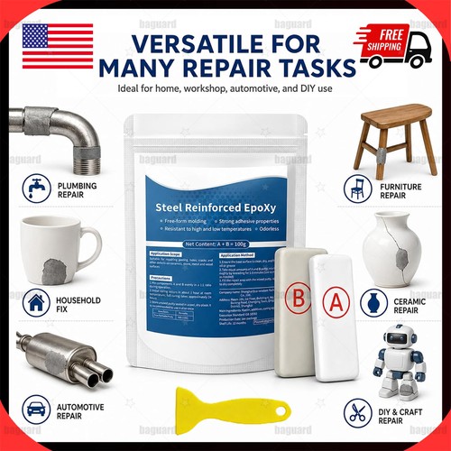 Steel reinforced epoxy - steel,