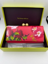 Ted Baker Red Floral Leather