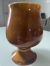 Prinknash abbey pottery goblet - abbey,