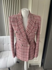 ZARA RED WHITE TEXTURED TWEED