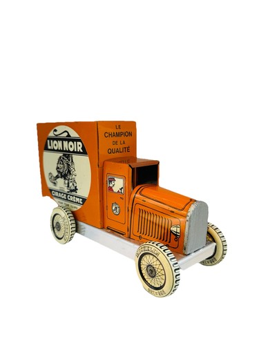 Vintage tin plate delivery - tin,