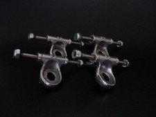 Set of 4 Sure Grip 7mm Axle Century Roller Skate Hanger Trucks with Wheels Nuts