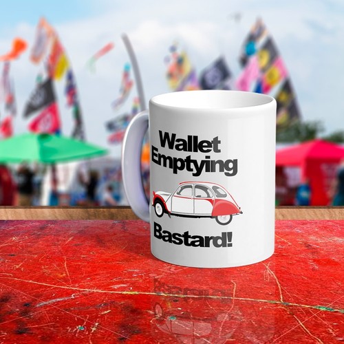 Large mug citroen - mug, 2cv
