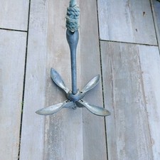 Four Prong Folding Heavy Duty Fishing Canal Boat Anchor 1.5 kg 