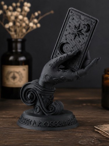 Witch hand holding tarot - hand,
