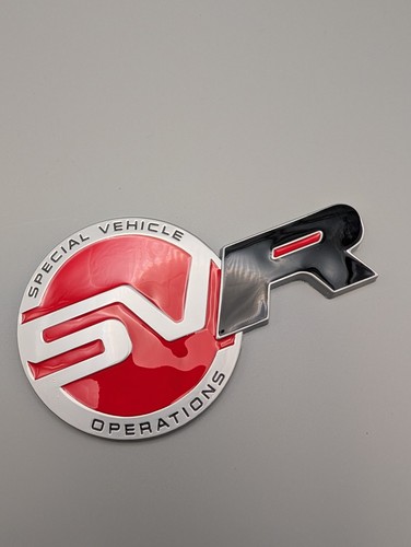 Svr emblem car - svr, badge