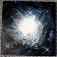 Cheba original artwork "Eternal Light" on board Bristol graffiti street art 2016