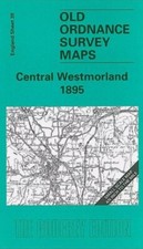 MAP OF Central Westmorland 1895  One Inch Sheet 39 by Elizabeth Clutton