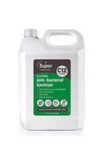 Food Safe Anti-Bacterial Sanitiser 5 Litre Super Professional C12