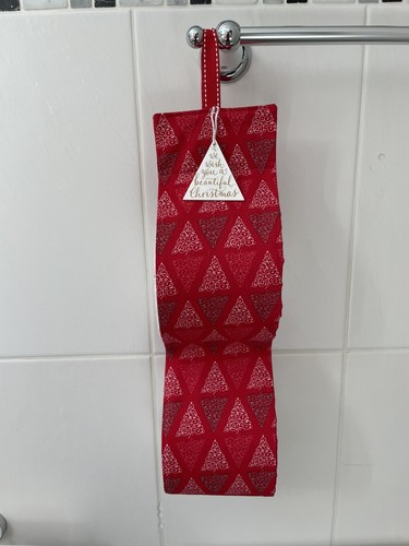 Handmade fabric toilet roll - handmade,