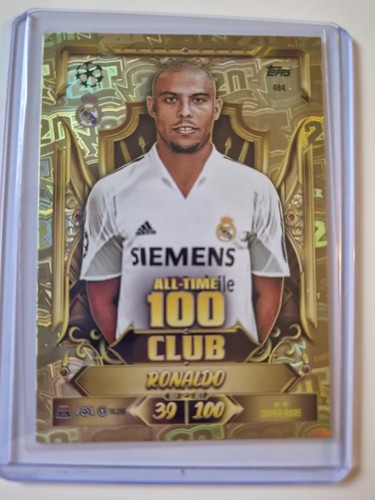 Match attax ronaldo 100 - 100, club