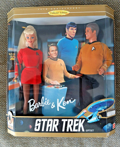 1996 barbie and ken star - and, trek