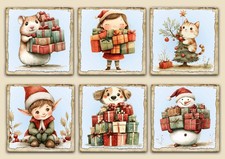 Christmas Card Toppers for