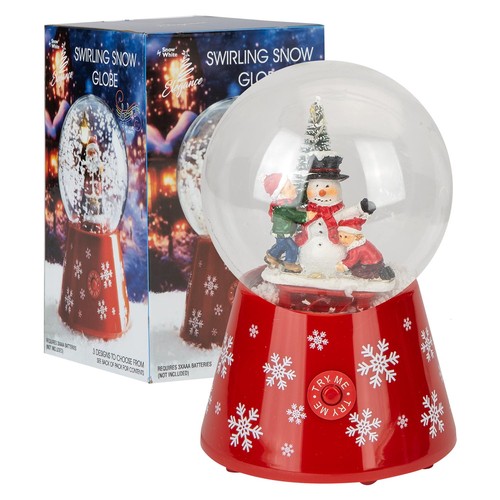 Christmas snow globe light - globe,