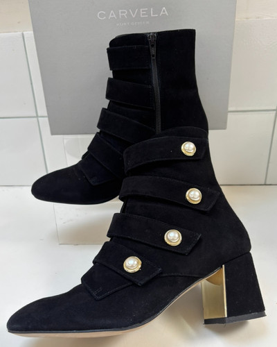 Carvela black suede - boots, 40