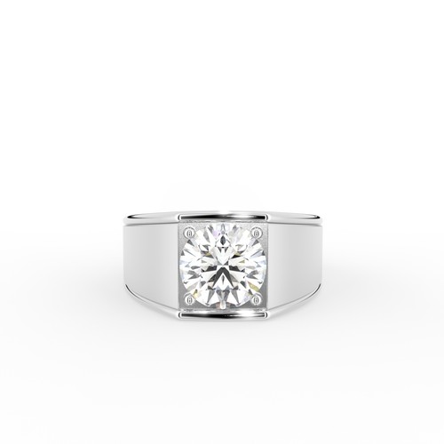 05ct round lab grown - round,