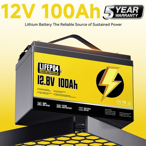12v 100ah lithium battery - 100ah,